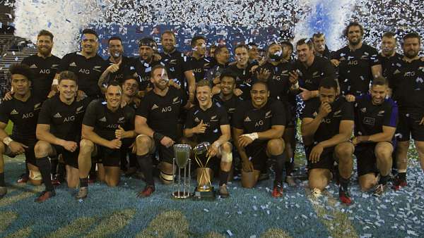 Nueva Zelanda se coronó en el Rugby Championship