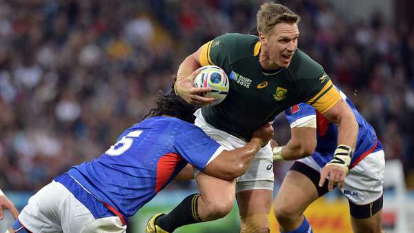 Jean de Villiers y su amor por el rugby