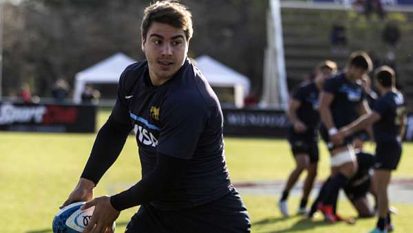 Facundo Isa y el debut en el Rugby Championship