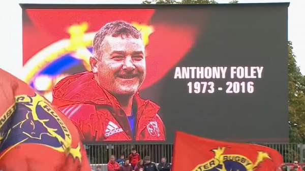 El recuerdo a Anthony Foley