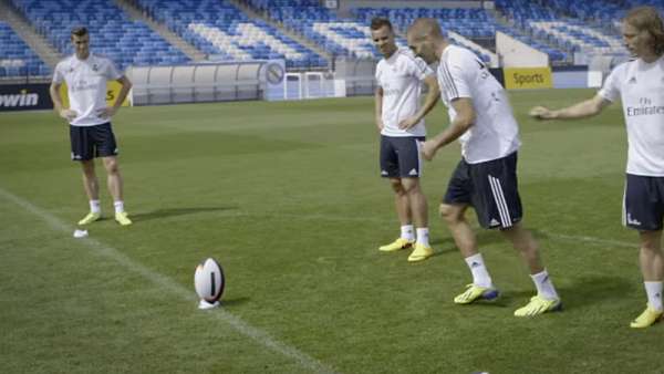 Bale, Benzema y Modric, precisos con la ovalada