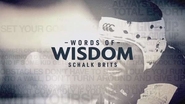 Schalk Brits en “Words of Wisdom”