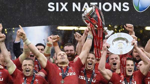Los festejos de Gales Campeón del Seis Naciones