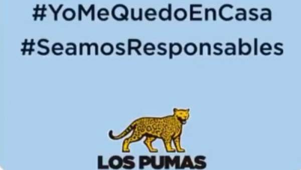 Los Pumas te lo piden: Quedate En Casa