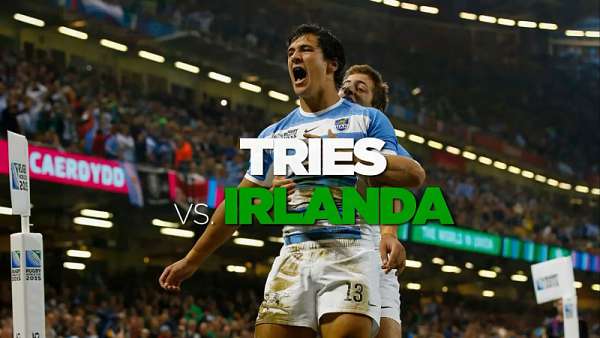 Top 5 Tries de Los Pumas ante Irlanda
