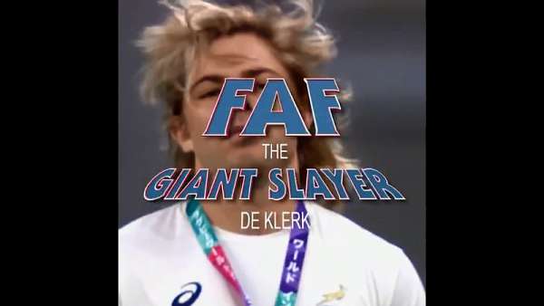 Faf de Klerk: “The Giant Slayer”