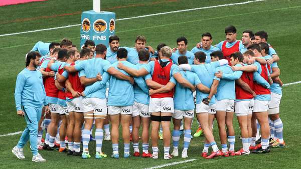 El primer himno argentino en el Rugby Championship